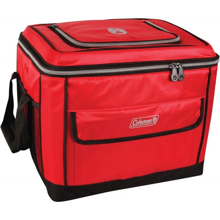 인지도 있는 간편한 수납을 위한 Coleman Soft Cooler Bag 접이식 설계 40캔 쿨러 빨간색 : 스포츠 & 아웃도어 ··· 인지도 있는 간편한 수납을 위한 Coleman Soft Cooler Bag 접이식 설계 40캔 쿨러 빨간색 : 스포츠 & 아웃도어 ···