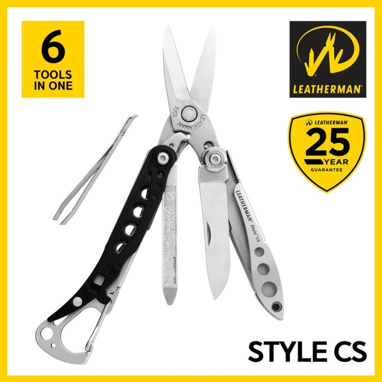 핵가성비 좋은 LEATHERMAN 레더맨 공식수입정품 STYLE CS 스타일 멀티툴 25년 무상수리 추천합니다