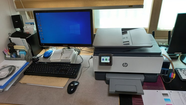 울산 hp 프린트기 판매 복사기 판매 - 울산 동구 화정동에 가정용 프린터 hp9010 판매합니다.
