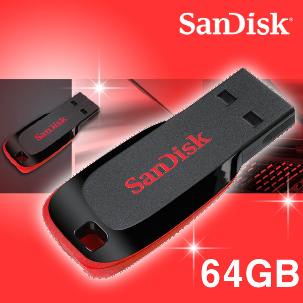 가성비갑 샌디스크 USB 크루저 블레이드 CZ50 USB메모리, 64GB ···