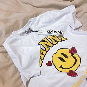 GANNI 가니 스마일 티셔츠 구매후기