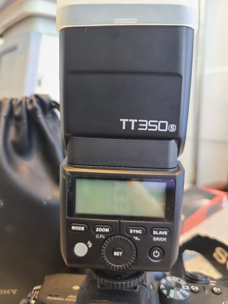  고독스 TT350 스피드라이트 플래시 사용법