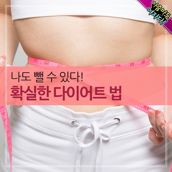  확실한 다이어트법