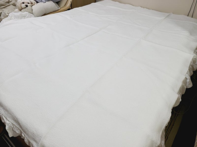 풍기인견침대패드 패드랑 이불겸패드 시원해요!