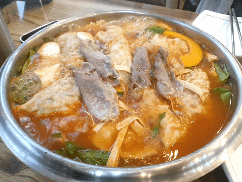  동탄 능동 뜨끈한 국물,  "명가 만두전골" 방문기