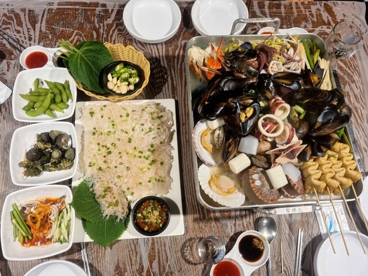  [남포동 술집] 국물맛이 끝내주는 "조개가 달다" (feat. 산오징어회)