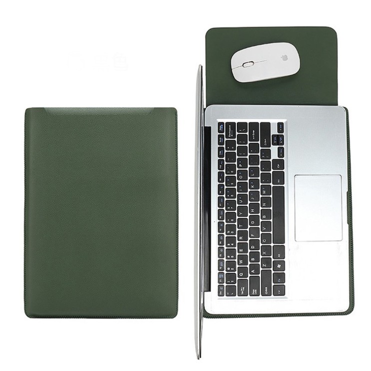 요즘 인기있는 아카빌라 삼성 맥북 에어 프로 M1 노트북 갤럭시북 이온2 플렉스2 13 15인치 패드 가죽 파우치 케이스, 다크그린 추천합니다