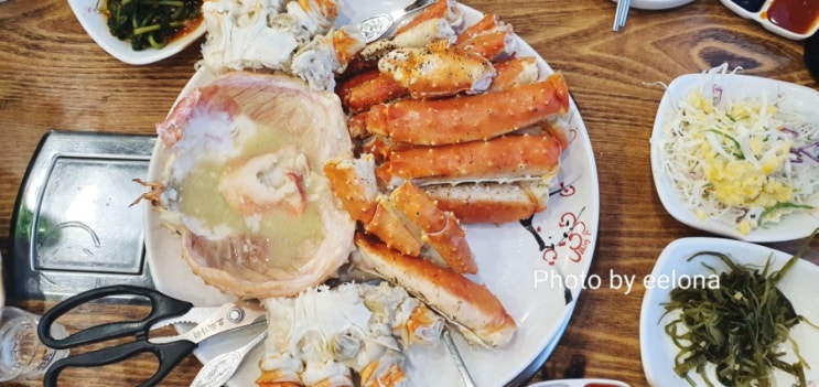  [맛집소개]  레드킹크랩 레드대게 킹크랩 가락몰 가락수산시장 가락시장 상차림식당 송파구 횟집 가성비