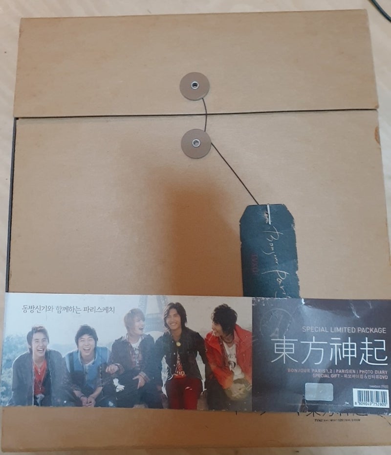 東方神起 Bonjour 惜しかっ PARIS 写真集 DVD フォトダイアリー セット
