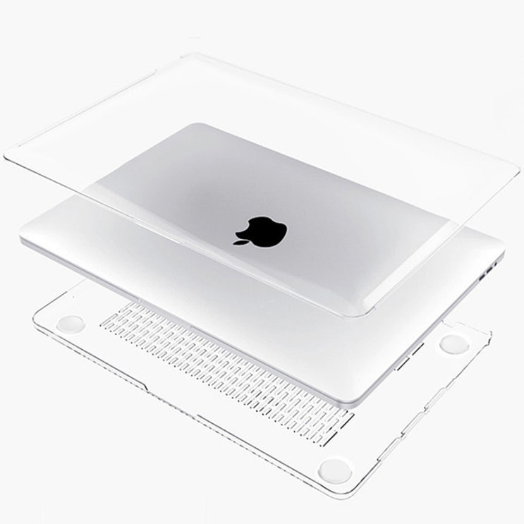 의외로 인기있는 트루커버 2020 맥북 프로 M1 13인치 A2338 전용 MacBook pro 크리스탈 투명 하드케이스, 20년 프로 M1 13인치(A2338), 크리스탈 하드케