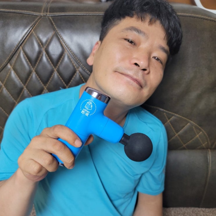  휴대용 호브로 마사지건 강력해요