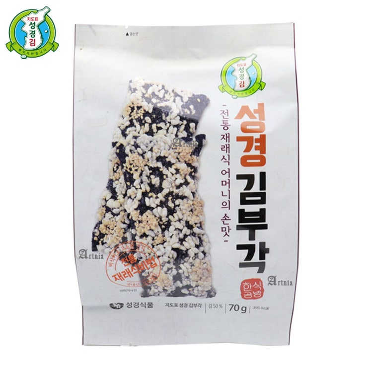 잘나가는 아트니아 지도표 성경김 김부각 70x6봉, 6개, 70g 좋아요 잘나가는 아트니아 지도표 성경김 김부각 70x6봉, 6개, 70g 좋아요