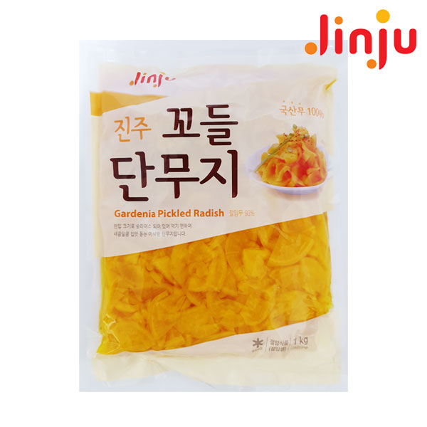 핵가성비 좋은 진주햄 진주 꼬들 단무지 1kg (아이스박스포장, 1개 추천합니다