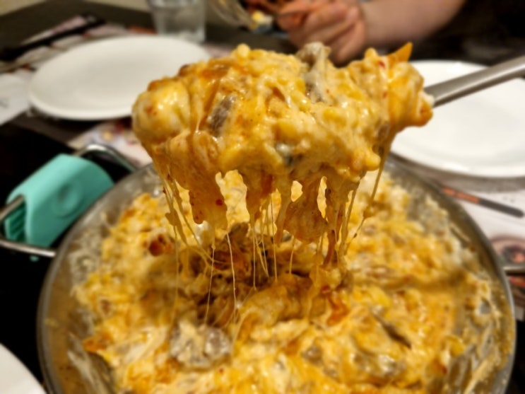  순천법원맛집 가내수공업, 불고기리조또 치즈폭탄 어쩔꺼에요
