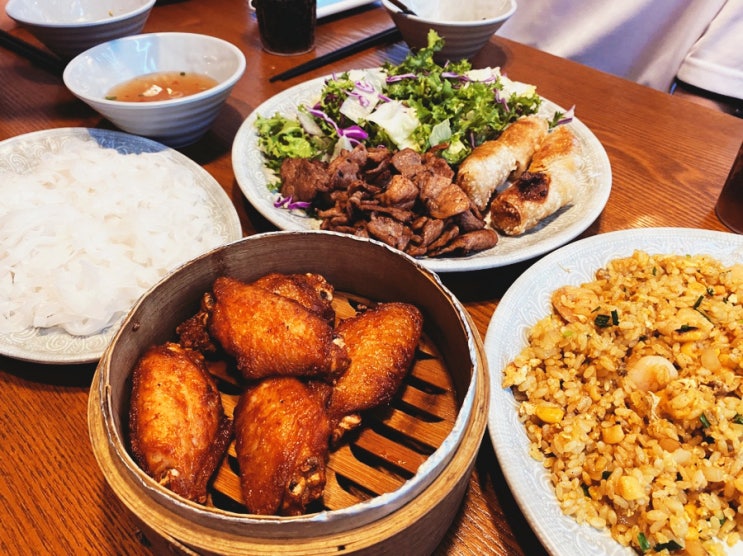  봉선동 쌀국수 맛집:-) 퍼땀에서 만나는 베트남 요리(분짜 먹는법!)