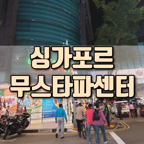  싱가포르 여행코스 기념품 선물 쇼핑 리틀인디아 무스타파센터