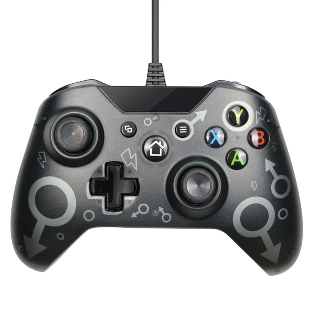 선호도 높은 X box USB 유선 컨트롤러 Controle For Microsoft Xbox One 컨트롤러 Gamepad For Xbox One 슬림 PC Window, 02 선호도 높은 X box USB 유선 컨트롤러 Controle For Microsoft Xbox One 컨트롤러 Gamepad For Xbox One 슬림 PC Window, 02