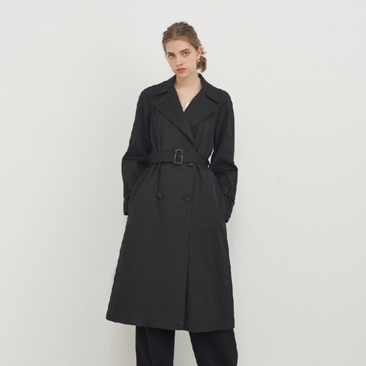 인기있는 아헤 여성용 LONG DOUBLE TRENCH COAT 좋아요 인기있는 아헤 여성용 LONG DOUBLE TRENCH COAT 좋아요