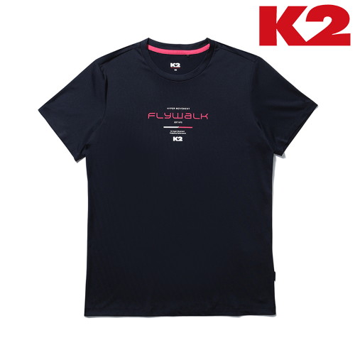 선호도 좋은 케이투 K2 여성 스타터 반팔 라운드 티셔츠 KWM21221-N9 추천합니다
