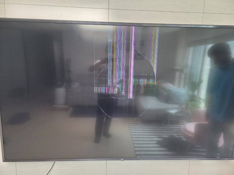  서울 장위동 티비수리 LG 86인치 액정 수리
