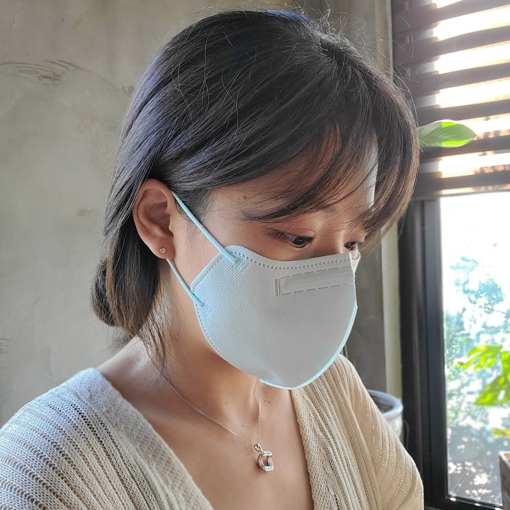  여름 새부리형마스크 아임리얼 언택트플러스 착용후기