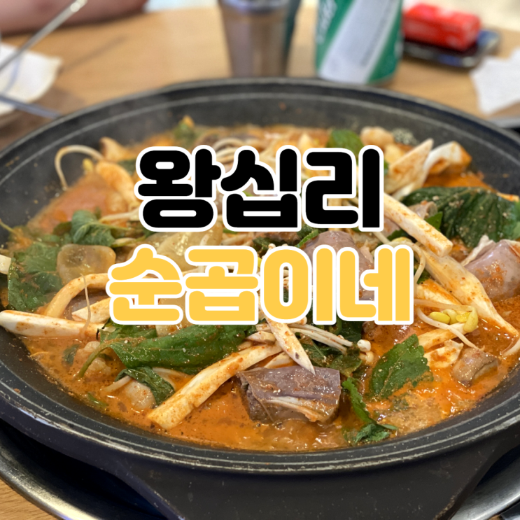  [왕십리 맛집] 순곱이네 / 왕십리 곱창전골 / 왕십리 6번 출구 맛집 / 왕십리 야외 곱창전골 / 왕십리 술집 추천