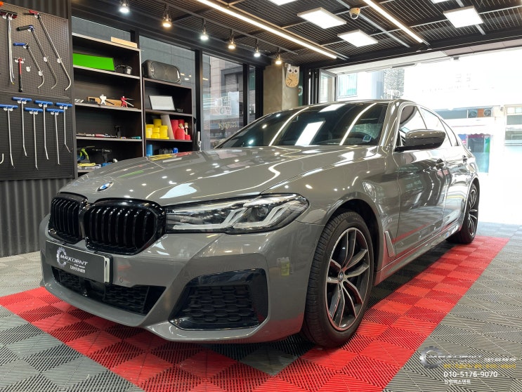  인천 외제차 범퍼복원 BMW 5시리즈 정교한 수리.