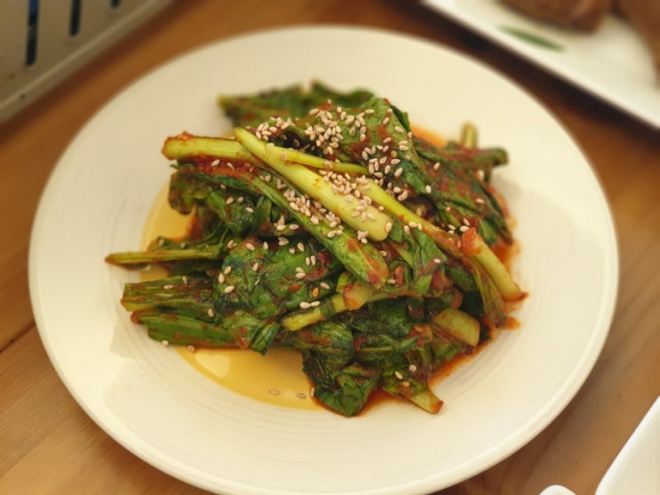  채심(Cai Sim, 청경채 친구)으로 얼갈이 김치(겉절이) 만들기