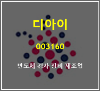  삼성전자 SK하이닉스에 반도체 테스트 장비 공급하는 디아이 실적 및 주가 총정리
