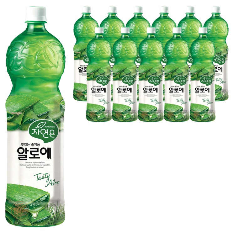 갓성비 좋은 자연은 알로에 주스, 1.5L, 12개입 ···