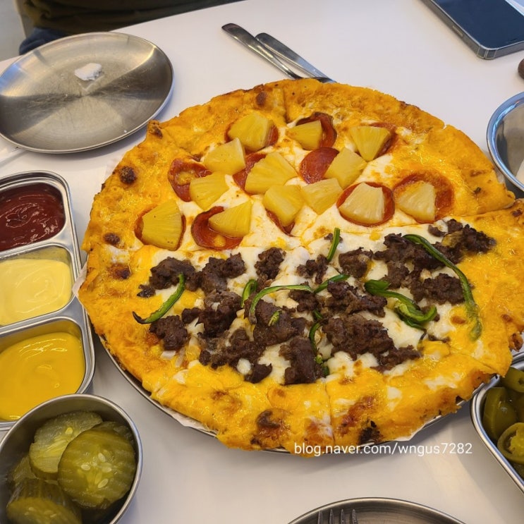  울산 삼산 맛집, 울산 삼산 피자| 업스퀘어 근처 피자 맛집인 '핏츠빌리지'