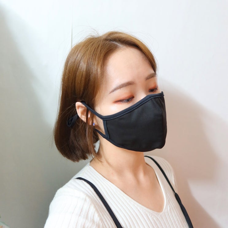  빨아쓰는 명품 산소마스크 멜란사, 인견 마스크 숨쉬기 편해