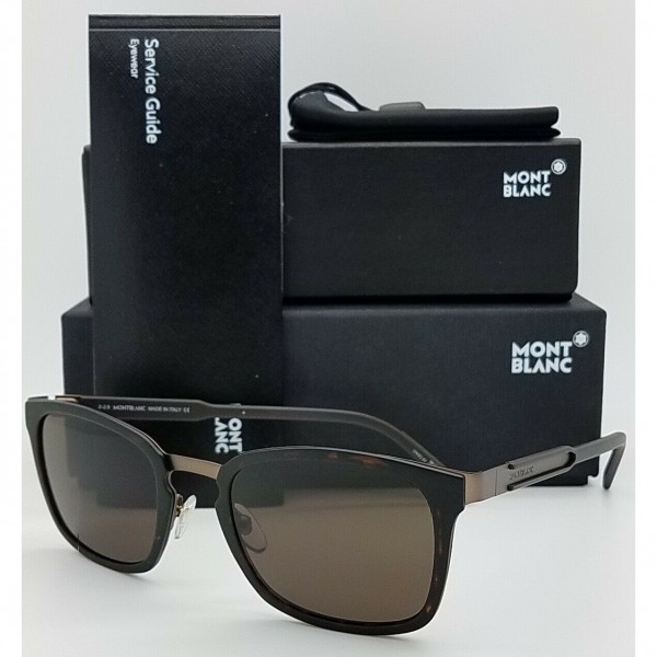 의외로 인기있는 380980 / New Mont Blanc sunglasses MB591S 52E Tortoise Bronze Brown AUTHENTIC MB591 54mm ··