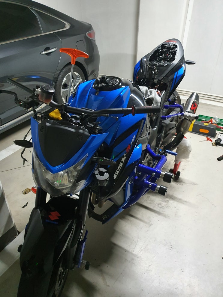  GSX-S750 2019 - 판매준비 작업