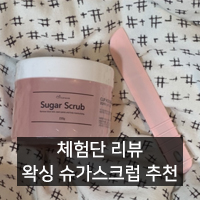  [체험단 리뷰] 저자극 스크럽 클립하우스 슈가 스크럽 추천