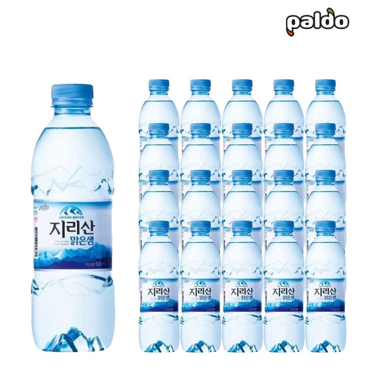 선호도 좋은 지리산 맑은샘물 500ml 20개 먹는 샘물, 신박세상 1 추천해요