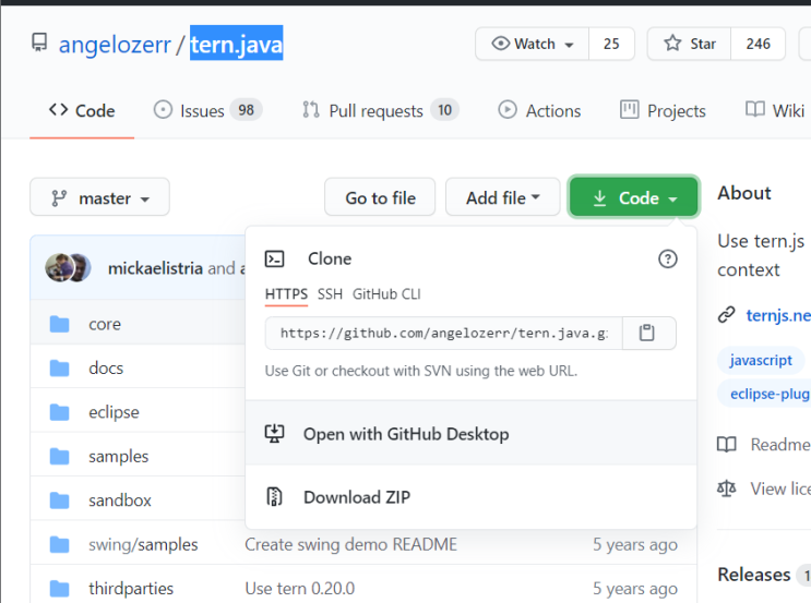  Plugin - 이클립스에서 자바스크립트 자동완성(Tern.java)