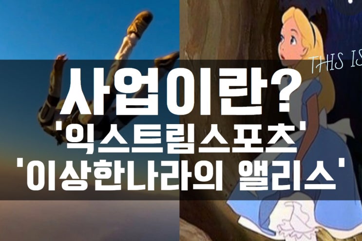  [ISTJ/ENFP] MBTI 정반대 성격 자매가 생각하는 사업이란? : '익스트림스포츠' '이상한나라의 앨리스'?