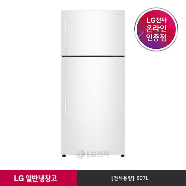 많이 팔린 [LG전자] 일반냉장고 B501W32 (화이트/507L), 상세 설명 참조 추천합니다