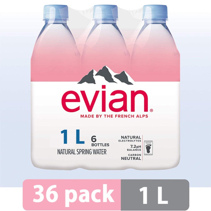 의외로 인기있는 에비앙워터 evian water 1L 36pack(3박스), 36개 추천해요 의외로 인기있는 에비앙워터 evian water 1L 36pack(3박스), 36개 추천해요