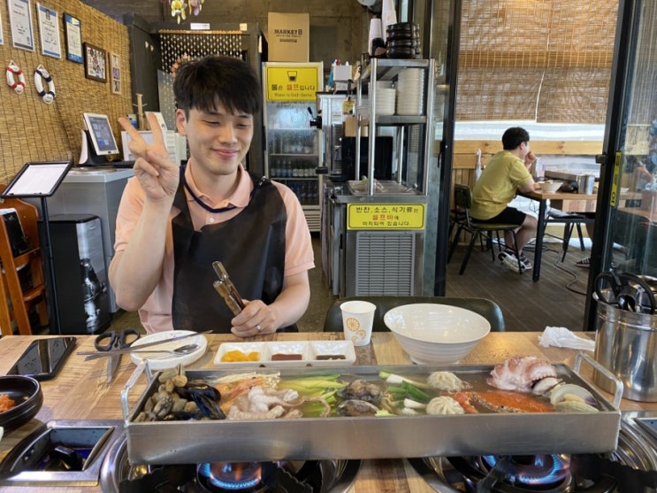  [제주]제주 월정리 맛집 이색음식/가성비갑! 절대 후회하지 않을 해물전골 맛집~월정항아리!