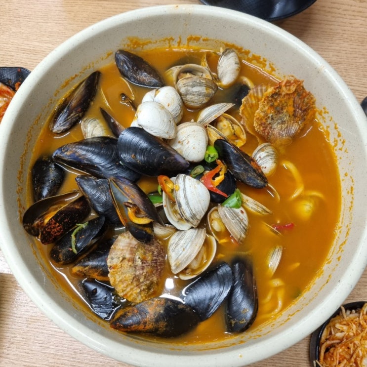  부산 송정 칼국수 맛집"물총칼국수"