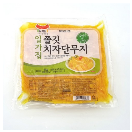 최근 인기있는 [일가집] 쫄깃치자단무지 1kg 1개 100%국산무, 1kg x 1개 추천합니다