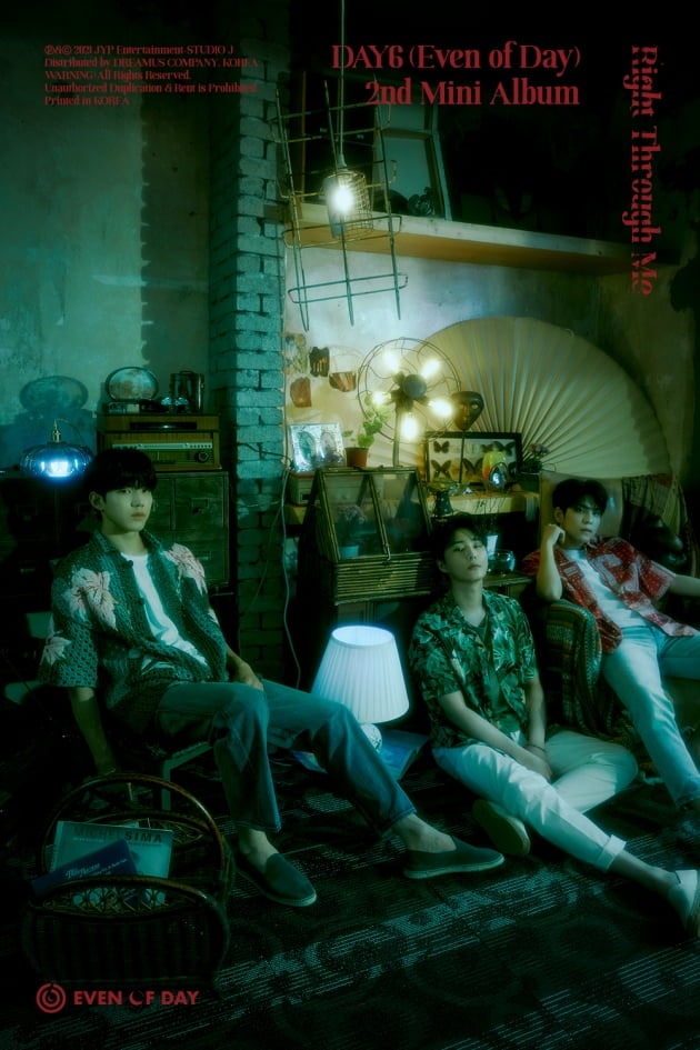 DAY6 = 데이식스 이븐오브데이 (첫 유닛) '뚫고 지나가요' + 데뷔일