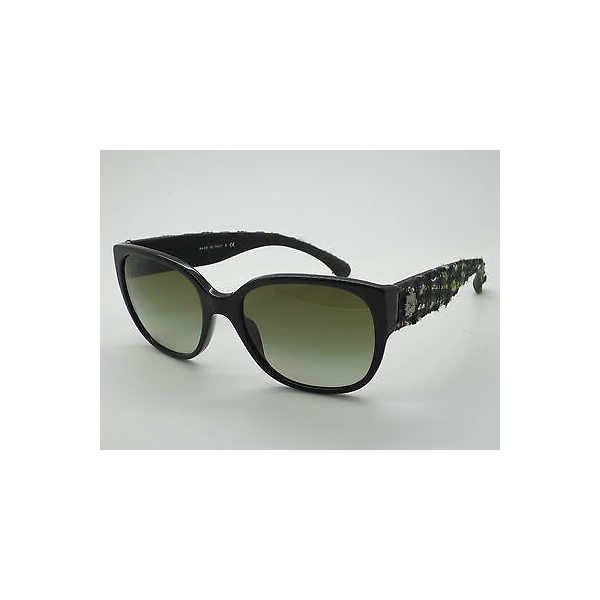 가성비갑 257032 / Authentic New CHANEL CC 5237 c. 1404/3M Black Tweed Collection Sunglasses 좋아요