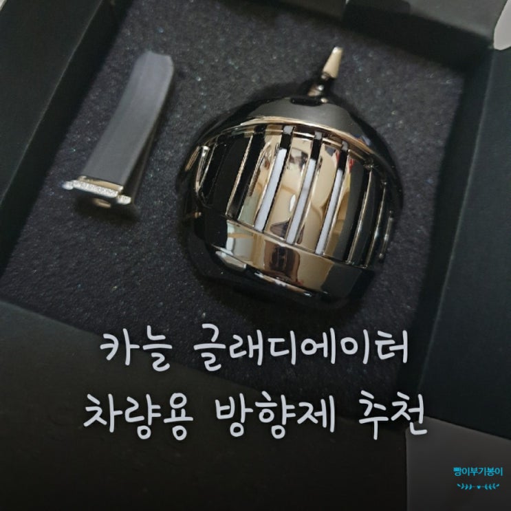  [제품] 고급스러운 카늘 글래디에이터 차량용 방향제 선물용으로 강추