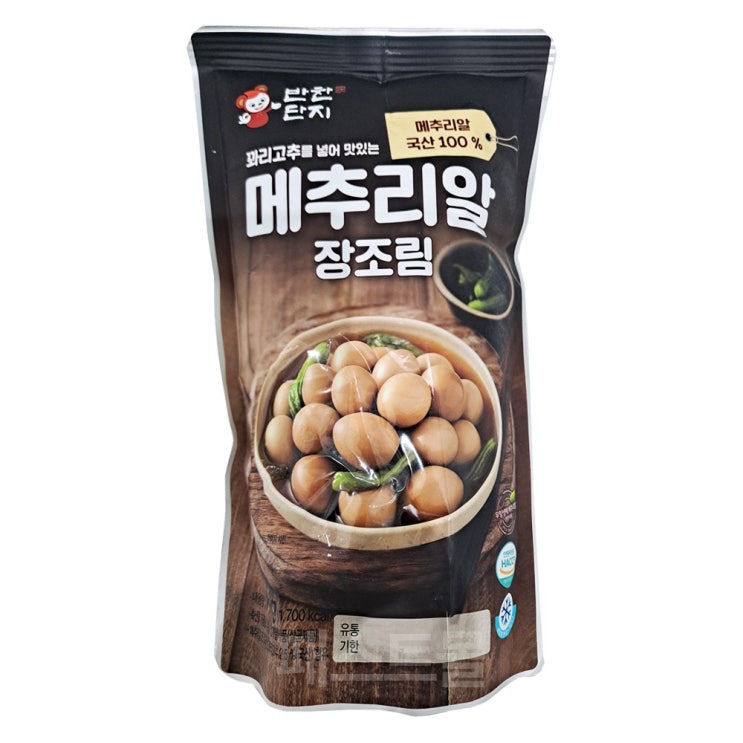 선호도 높은 반찬단지 꽈리고추를 넣어 맛있는 메추리알장조림, 1개, 1kg ··· 선호도 높은 반찬단지 꽈리고추를 넣어 맛있는 메추리알장조림, 1개, 1kg ···