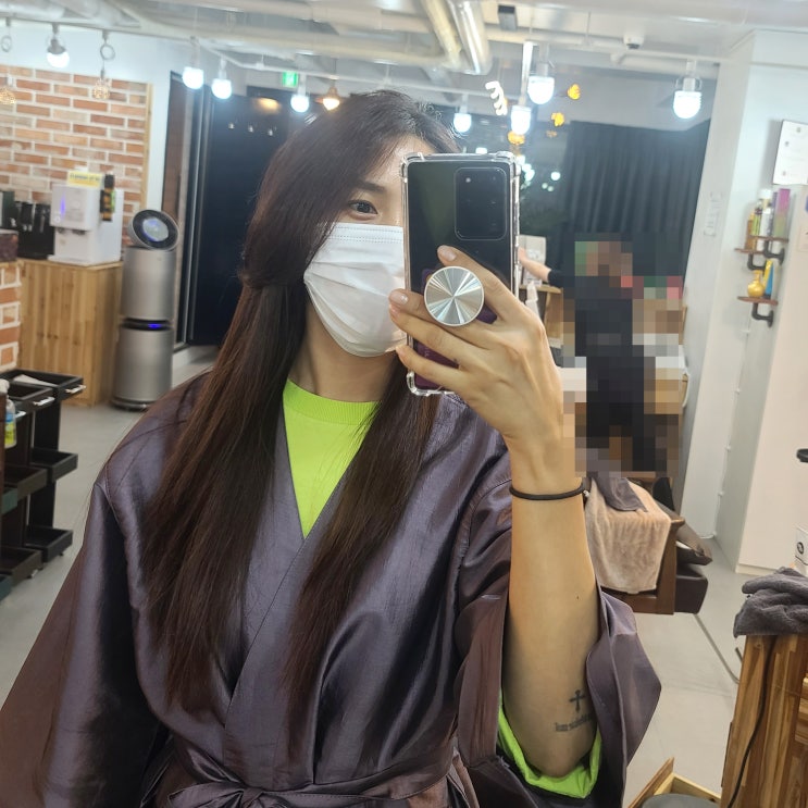  신대방삼거리역 바라보다 미용실, 내 돈 주고 뿌리매직!