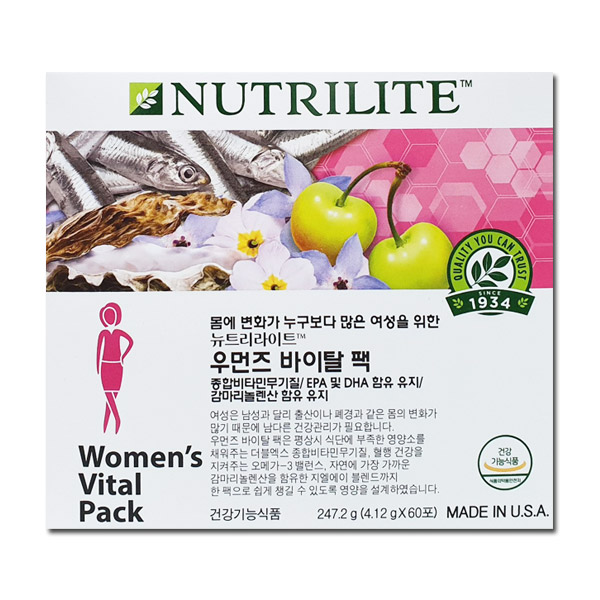 구매평 좋은 뉴트리라이트 우먼즈 바이탈팩 비타민, 4.12g, 60개 좋아요 구매평 좋은 뉴트리라이트 우먼즈 바이탈팩 비타민, 4.12g, 60개 좋아요