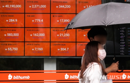  비트코인 3900만원 횡보…한때 3% 하락